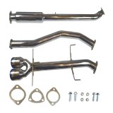 Injen 17-20 Honda Civic Si 1.5L Turbo (Sedan Only) 3in Cat-Back Stainless Steel Exhaust thumbnail 2