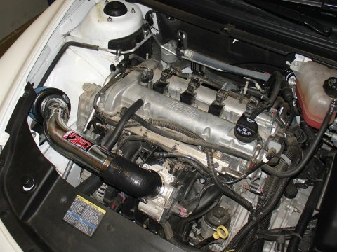 Injen 09-10 Chevrolet Malibu 2.4L No Air Pump / 08-09 Pontiac G6 L4 2.4L No Air Pump Black Air Intak thumbnail 2