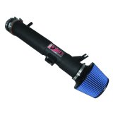 Injen 11-13 Ford Mustang V6 3.7L Wrinkle Black Power-Flow Air Intake System thumbnail 4