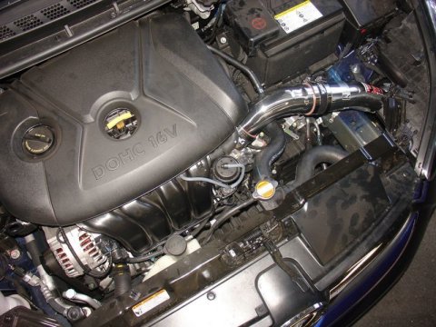 Injen 11-12 Hyundai Elantra 1.8L 4cyl Black Tuned Cold Air Intake w/ MR Tech & Web Nano-Fiber Filter thumbnail 7