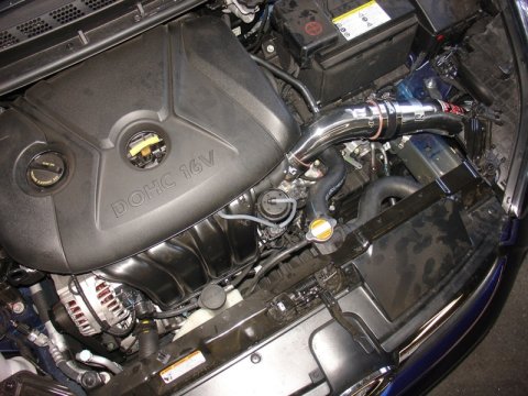 Injen 11-12 Hyundai Elantra 1.8L 4cyl Black Tuned Cold Air Intake w/ MR Tech & Web Nano-Fiber Filter thumbnail 9