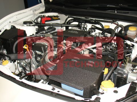 Injen 2013+ Subaru BRZ 2.0L Wrinkle Black Short Ram Intake w/ MR Tech/Air Fusion thumbnail 9
