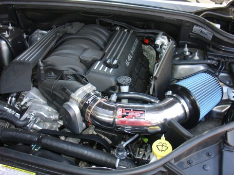 Injen 13 Jeep Grand Cherokee SRT-8 6.4L V8 Polished Short Ram Intake w/ Heat Shield thumbnail 5