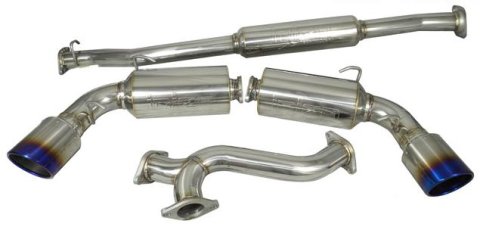 Injen 13-20 Subaru BRZ/Toyota 86 2.0L 4cyl SS CB Exhaust w/ Dual Injen Embossed Muffler thumbnail 1
