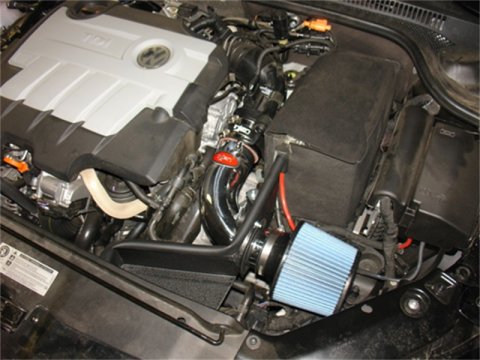 Injen 10-14 VW Golf 2.0L Turbo Diesel Black Tuned Air Intake w/ MR Tech & Super Filter thumbnail 5