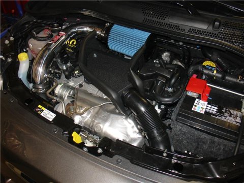 Injen 12-13 Fiat 500 Abarth 1.4L(t) Polished Short Ram Intake w/ MR Tech & Heat Shield thumbnail 1