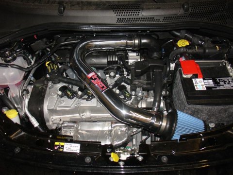Injen 13 Fiat 500 1.4L 4cyl Polished Short Ram Intake w/ MR Tech thumbnail 5