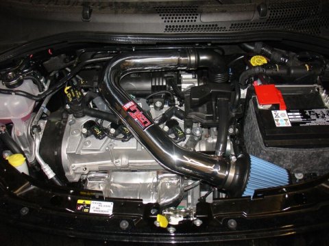 Injen 13 Fiat 500 1.4L 4cyl Polished Short Ram Intake w/ MR Tech thumbnail 7