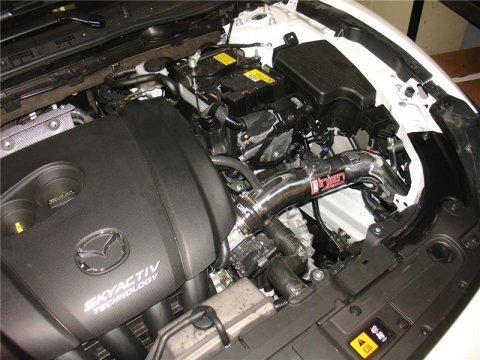 Injen 14-15 Mazda 6 2.5L 4cyl Black Cold Air Intake w/ MR Tech & Air Fusion thumbnail 9
