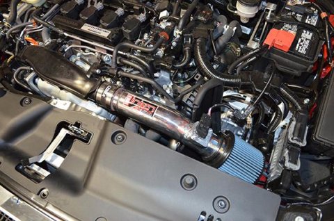 Injen 2016+ Honda Civic 1.5L Turbo (Excl Si) Polished Short Ram Air Intake thumbnail 1