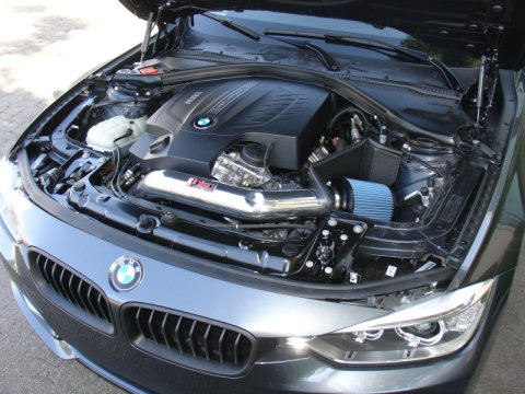 Injen 12-15 BMW 335i (N55) 3.0L L6 (turbo) AUTO TRANS ONLY Polished Short Ram Intake w/ MR Tech thumbnail 6