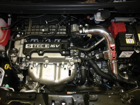 Injen 11-15 Chevrolet Spark 1.2L 4cyl Black Cold Air Intake w/ MR Tech & Super Nano-Web Dry thumbnail 2