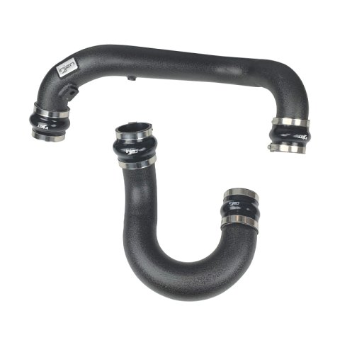 Injen 18-19 Audi S4/S5 (B9) V6 3.0L Turbo Wrinkle Black Intercooler Piping thumbnail 2