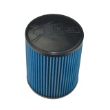 Injen NanoWeb Dry Air Filter 8.5x5.63in Oval ID / 9.92x7.17in OD / 5.7in Height / 6.865x 4.115in Top thumbnail 4