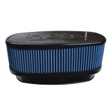 Injen NanoWeb Dry Air Filter 8.7x3.9in Oval ID / 10.4x5.6in OD / 4.2in Height / 10.1x4.7in Top thumbnail 1