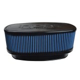 Injen NanoWeb Dry Air Filter 8.7x3.9in Oval ID / 10.4x5.6in OD / 4.2in Height / 10.1x4.7in Top thumbnail 3