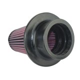 Injen 8-Layer Oiled Cotton Gauze Air Filter 3.5in ID/ 6.5in Base / 8.8in Height / 5in Top thumbnail 3