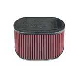 Injen Oiled Air Filter 8.5x5.63in Oval ID / 9.92x7.17in Base / 5.7in HT / 6.865ix4.115in Top thumbnail 6