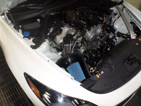 Injen 2018+ Kia Stinger 2.0L Turbo L4 Wrinkle Red Short Ram Tuned Intake System thumbnail 9