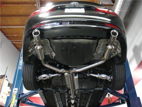 Injen 2011-14 Hyundai Sonata/Kia Optima 2.0L - 3inch Cat Back w/ Dual 60mm Mufflers thumbnail 4