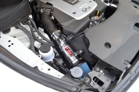 Injen 13 Infiniti FX37 3.7L V6 Twin Black Short Ram Intake w/MR Tech thumbnail 7