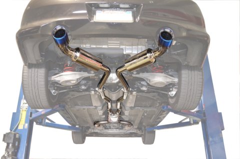 Injen 08-13 Infiniti G37 V6 3.7L RWD Coupe Only 76mm Stainless Steel Exhaust w/ Titanium Tips thumbnail 5