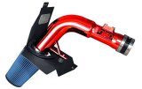 Injen 2015 Subaru STi 2.5L 4 Cyl (Turbo) Wrinkle Red Cold Air Intake w/ MR Tech and Heat Shield thumbnail 1