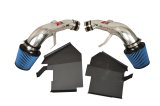 Injen 14 Infiniti Q50 3.7L V6 Polished Dual Short Ram Intake w/ MR Techn and Heat Shields thumbnail 3