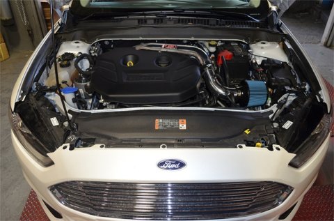 Injen 14 Ford Fusion 2.0L Eco Boost 4Cyl Short Ram Intake w/MR Tech & Heat Shield Polished thumbnail 2