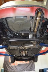 Injen 14-19 Ford Fiesta ST 1.6L Turbo 4Cyl 3in Cat-Back Stainless Steel Exhaust w/ Burnt SS Tip thumbnail 6