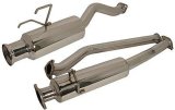 Injen 14-19 Ford Fiesta ST 1.6L Turbo 4Cyl 3in Cat-Back Stainless Steel Exhaust w/ Burnt SS Tip thumbnail 7