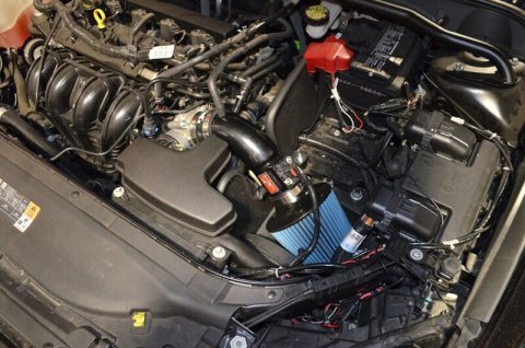 Injen 13-20 Ford Fusion 2.5L 4Cyl Polished Short Ram Intake with MR Tech and Heat Shield thumbnail 7