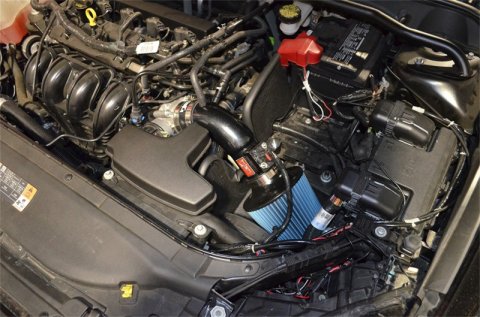 Injen 13-20 Ford Fusion 2.5L 4Cyl Polished Short Ram Intake with MR Tech and Heat Shield thumbnail 8