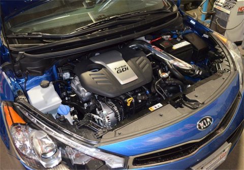 Injen 2014 Kia Forte Koup 1.6L Turbo 4Cyl Polished Cold Air Intake (Converts to Short Ram Intake) thumbnail 6