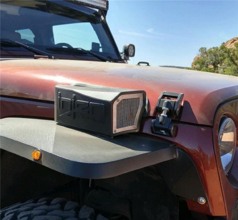 Injen 07-18 Jeep Wrangler (JK) 3.6L V6 Ram Air Scoop for Evolution Intake thumbnail 1