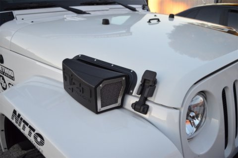 Injen 07-18 Jeep Wrangler (JK) 3.6L V6 Ram Air Scoop for Evolution Intake thumbnail 7