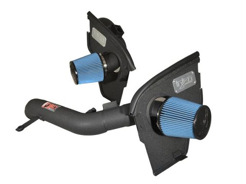 Injen 2015 M3/M4 3.0L Twin Turbo Wrinkle Black Short Ram 2pc. Intake System w/ MR Technology thumbnail 2
