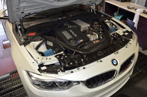 Injen 2015 M3/M4 3.0L Twin Turbo Wrinkle Black Short Ram 2pc. Intake System w/ MR Technology thumbnail 8