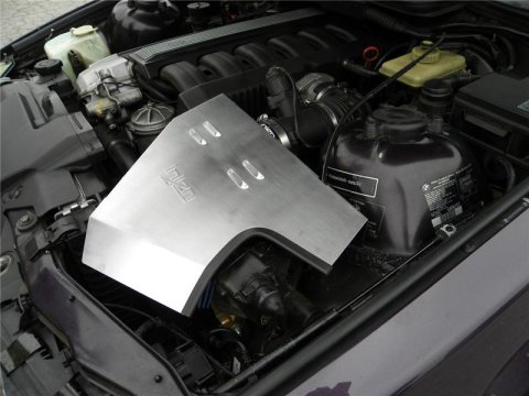 Injen 92-99 BMW E36 323i/325i/328i/M3 3.0L Black Air Intake w/ Heat-Shield and Top Cover thumbnail 2