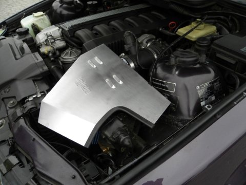 Injen 92-99 BMW E36 323i/325i/328i/M3 3.0L Black Air Intake w/ Heat-Shield and Top Cover thumbnail 5