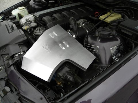 Injen 92-99 BMW E36 323i/325i/328i/M3 3.0L Black Air Intake w/ Heat-Shield and Top Cover thumbnail 7