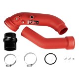 16-20 BMW L6-3.0L/ Turbo/ Twin Turbo/L4-2.0L/ L6-2.5L Wrinkle Red Turbo SES Intercooler Pipes thumbnail 4