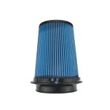 Injen SuperNano-Web Air Filter 5in Flange ID 7in Base/ 7.9in Height/ 5in Top/ Filter Monitor Nipple thumbnail 1