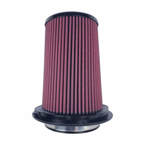 Injen 8-Layer Oiled Cotton Gauze Air Filter 5in Flange ID 8in Base/ 7.9in Height/ 5.3in Inertia Top
