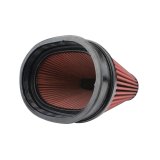 Injen 8-Layer Oiled Cotton Gauze Air Filter/ Oval ID Oval Base/5.55in Media HT/7in x 2.75in Oval Top thumbnail 5