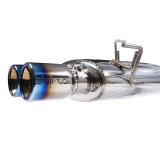 Injen 15-20 Subaru STI Cat Back Exhaust w/ Quad Titanium Tips thumbnail 4