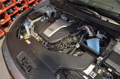 Injen 15-18 Hyundai Sonata 1.6L (t) Polished Short Ram Intake w/ Heat Shield thumbnail 2