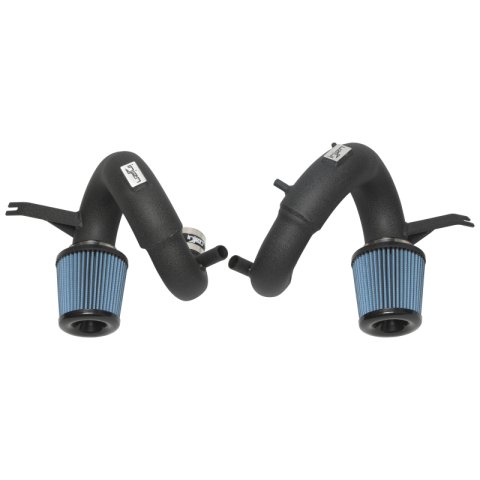 Injen 19-21 Genesis G70 V6-3.3L Twin Turbo SP Short Ram Air Intake System - Wrinkle Black thumbnail 2