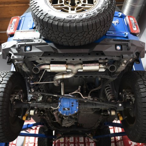 Injen 21-22 Ford Bronco L4-2.3L Turbo/V6-2.7L Twin Turbo SS Cat-Back Exhaust thumbnail 9