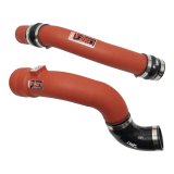 Injen 17-22 Ford F250/F/350/F-450/F-550 V8-6.7L Turbo Diesel Wrinkle Red Intercooler Piping Kit thumbnail 1